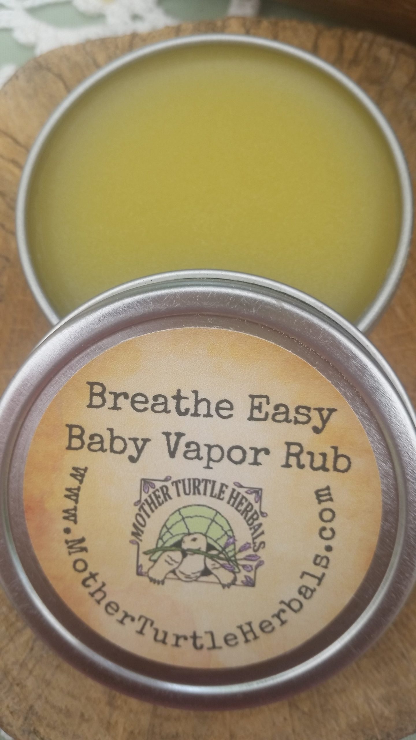 Breathe Easy Baby Vapor Rub